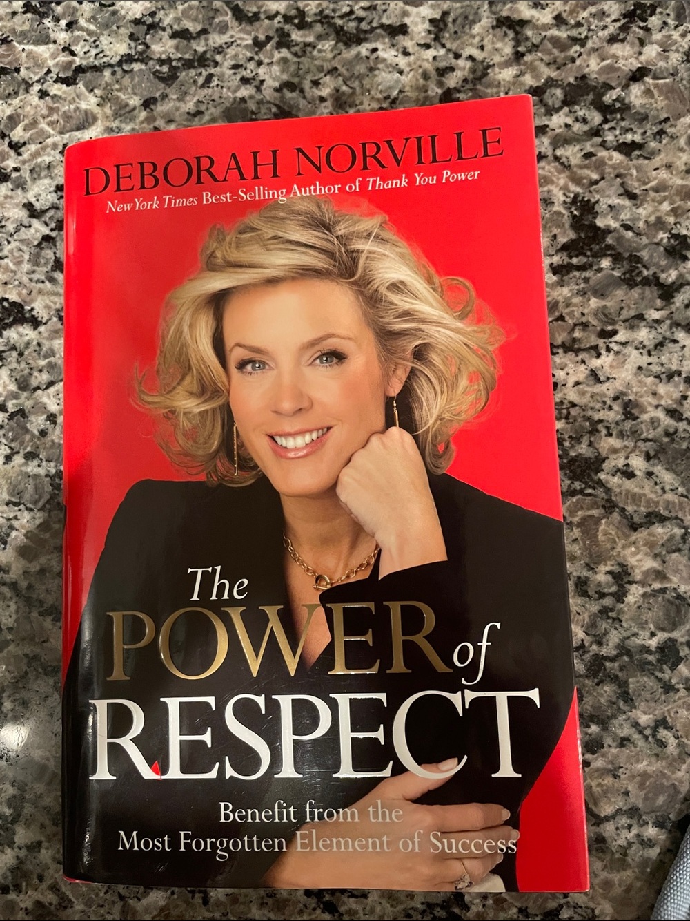 The Power of Respect by Deborah Norville - Red Cover